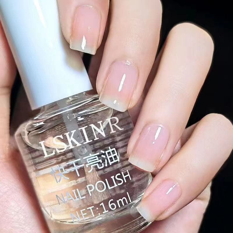 Nail Polish Calcium Base Coat Quick-Dry Top Coat Care Nourishing Liquid Protect & Shine Nail Set Nutrient Oil Nail Care Oil
