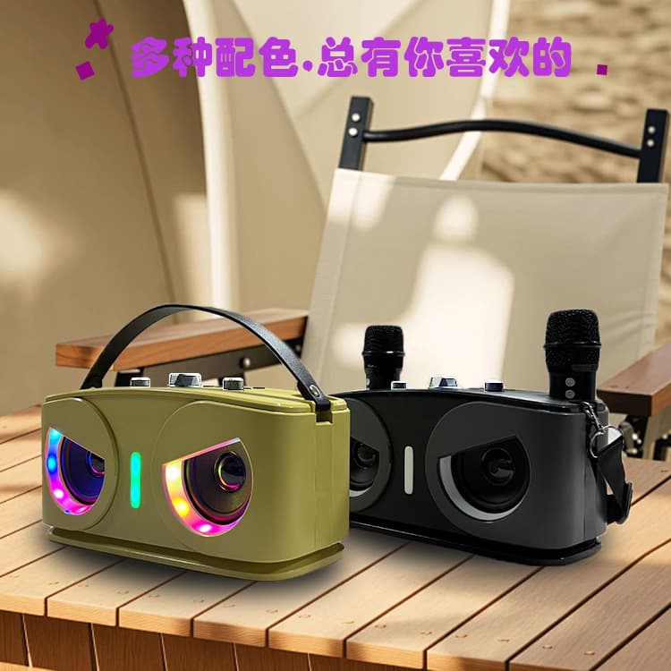 Cross-border SD306 Bluetooth Speaker with Microphone A922 Home Outdoor Portable KTV Wireless Karaoke Sound System Set