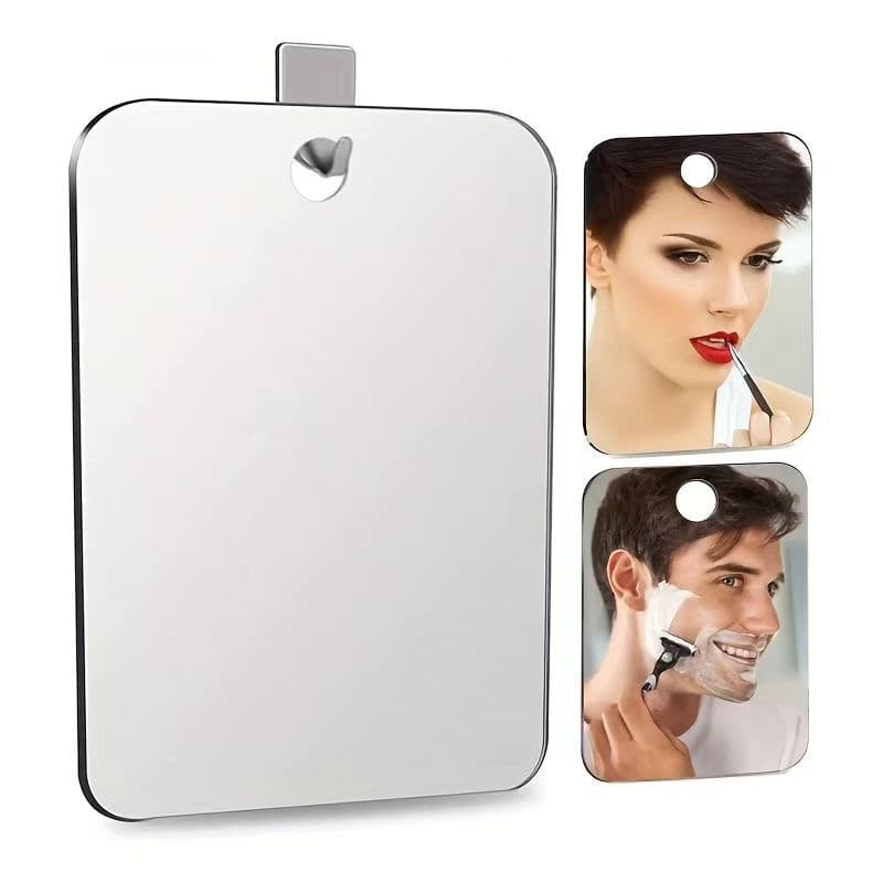 3D Acrylic Mirror Self-Adhesive Thickened Shaving Bathroom Vanity Mirror, Oil-Resistant Fog-Free Waterproof Makeup Mirror