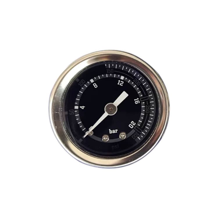 Coffee Machine Pressure Gauge Full Stainless Steel Pressure Gauge Milk Frother Espresso Machine E61YBF40Z 20bar M6*1
