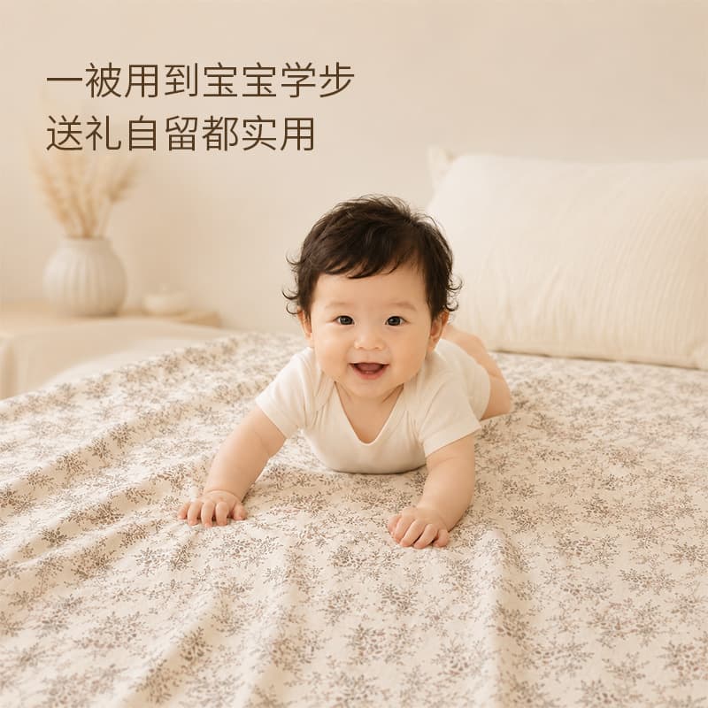 Newborn Swaddle Blanket Pure Cotton Gauze Hospital Receiving Blanket Spring Autumn Winter All-Season Space Cotton Wrap Wholesale