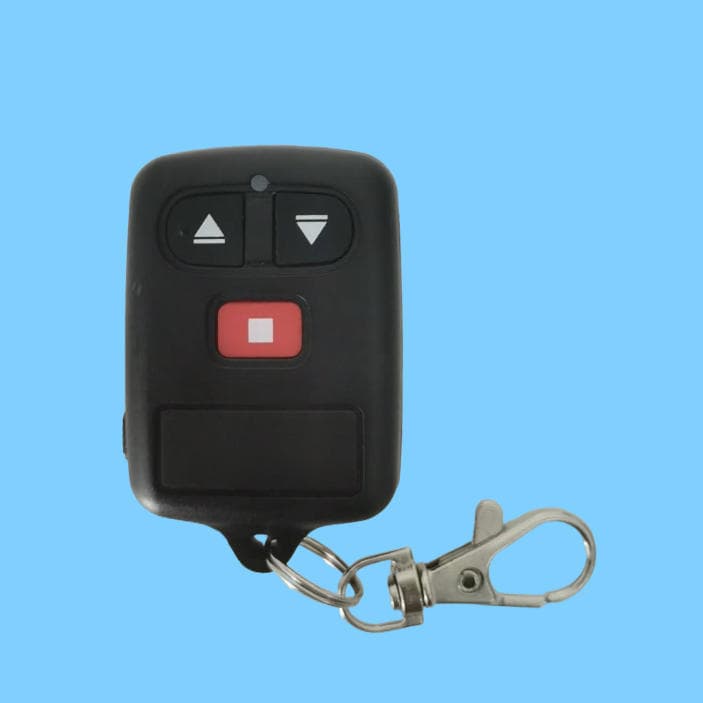 Power dial switch three-key code remote control 418m Weijie Jianxing gate electric retractable door remote control