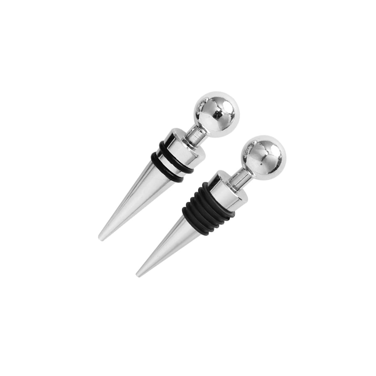 Red wine wine stopper, round head steel ball, six-wire red wine all-metal wine stopper, zinc alloy fresh-keeping wine bottle stopper, cross-border shipping