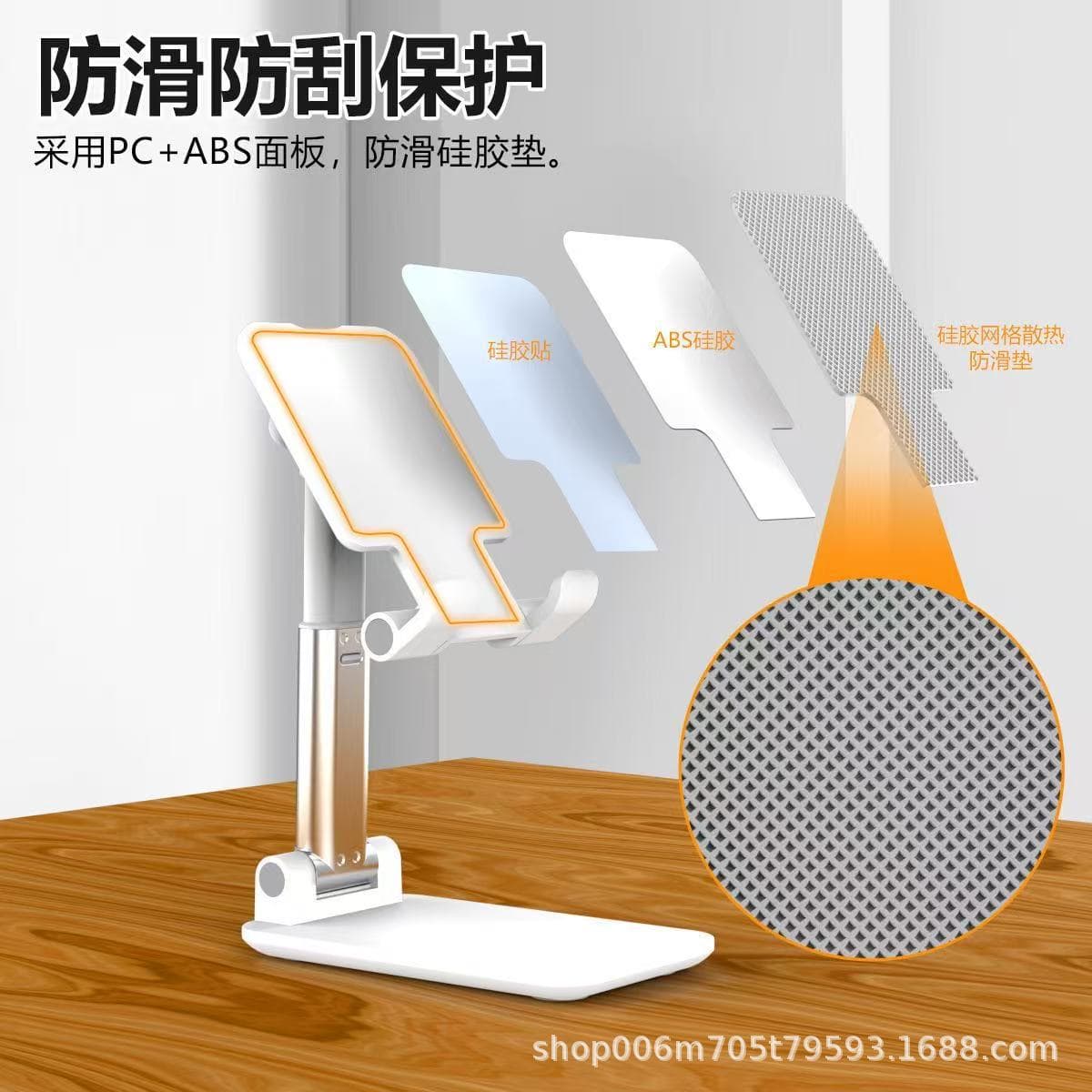 Metal Phone Stand for Lazy Person Shooting Desktop Live Streaming Dedicated Phone Stand Tablet iPad Phone Stand