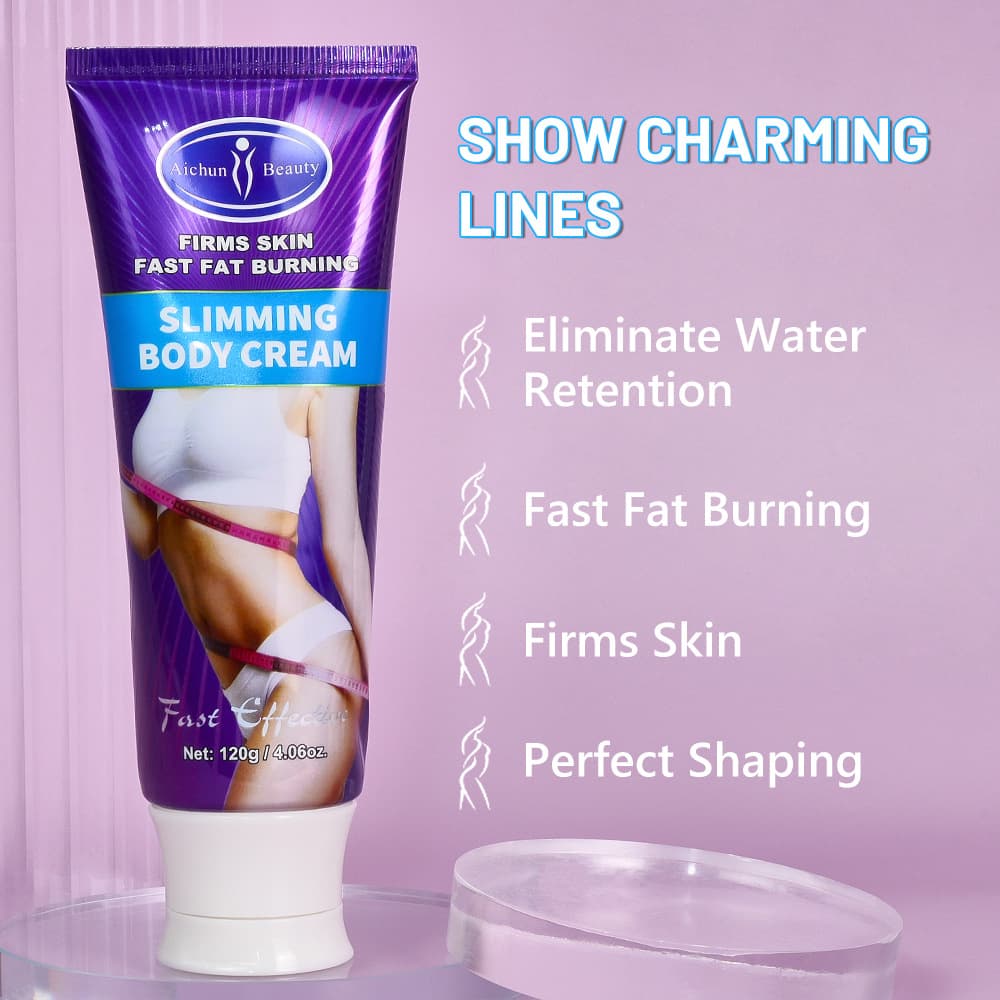 Cross-border Aichun Slimming Body Cream Body Massage Balm Foreign Packaging Wholesale slimming cream
