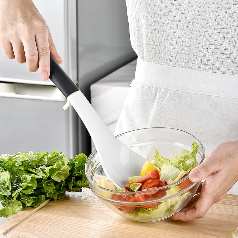 Cross-border Silicone Kitchen Utensils Set 6-Piece with Storage Rack Non-stick Cooking Spatula Spoon Kitchen Utensils