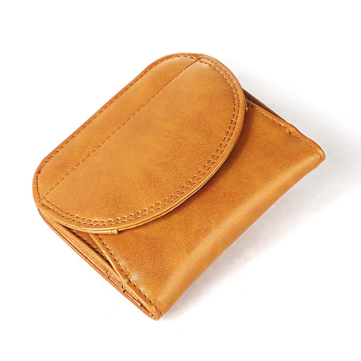 Guangzhou Stock Wholesale Japanese-Style Women's Genuine Leather Wallet RFID Men's Wallet Small Bag Cowhide Coin Purse