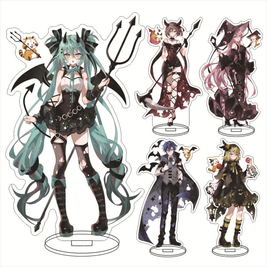 Acrylic Vocaloid Virtual Singer Figure Idol Anime Desk Decoration Customizable Business Advertising Promotional Meeting Gift