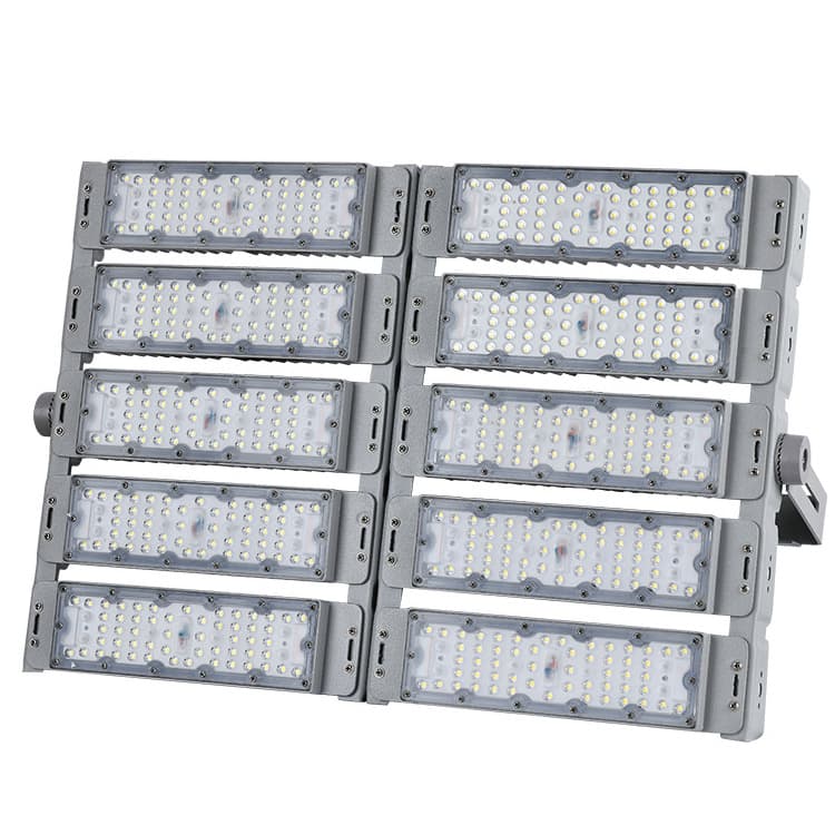 Engineering Module 50W Square High Power Floodlight Outdoor Waterproof Stadium Lighting High Mast LED Tunnel Light