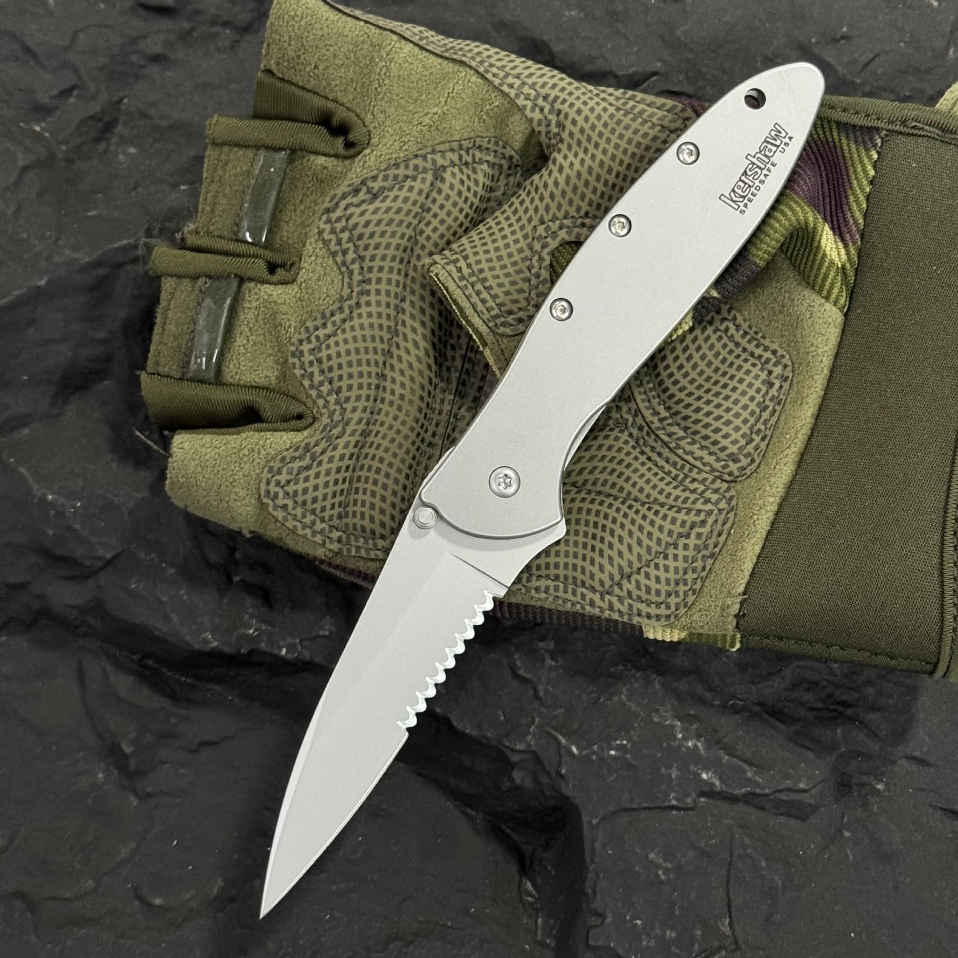 Kershaw 1660 Folding Knife, Outdoor Camping Portable Small Knife, Sharp Pocket Fruit Knife, High Hardness