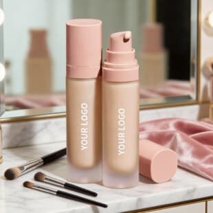 Cross-border export makeup long-wear color foundation, no-logo printable small-batch wholesale Foundation