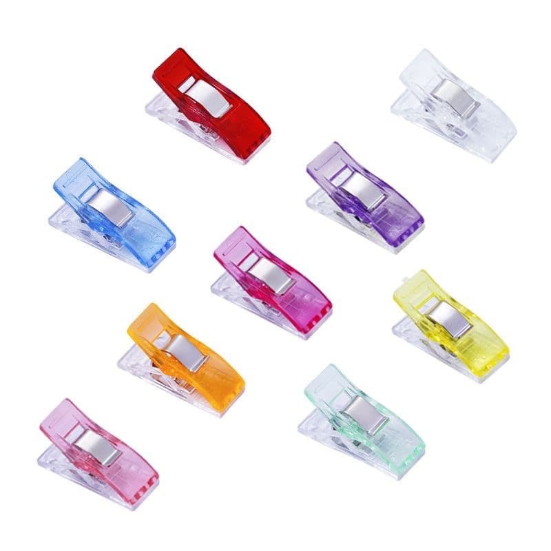 Cross-border Hot-selling Edge Binding Positioning Clips Plastic Quilting Clips Sewing Clips Journal Fixing Fabric DIY Handmade Clips