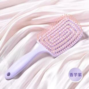 Volumizing Comb, Curved Comb for Blow-Drying and Styling, Men's and Women's Pompadour Comb, Bent Back Comb