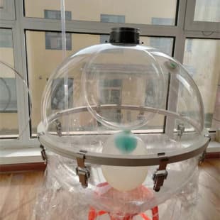 60cm Balloon Packaging Machine / Balloon Ball Inserter / Balloon Flaring Tool for Sky Burst Balloon Making