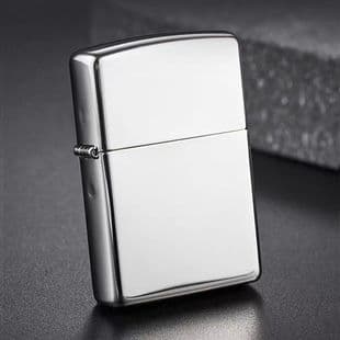 Lighter black ice mirror color ice kerosene lighter, plain creative windproof lighter, vintage metal kerosene lighter