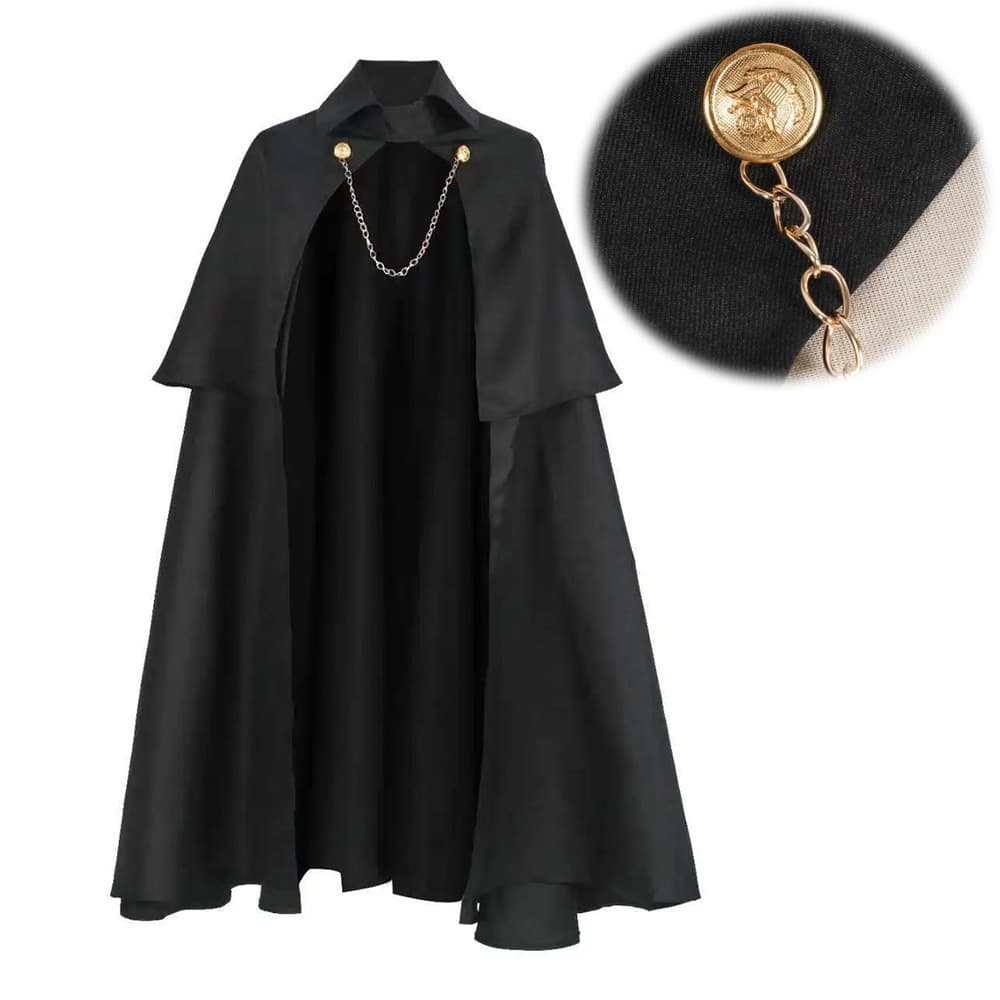 Retro Medieval Gothic Renaissance Cloak Viking Knight Robe Cosplay Halloween Spot