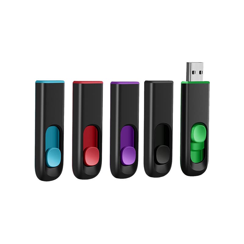 Slide USB Drive 32GB 8GB Business USB Drive Large Capacity 64GB 128GB Car USB Drive Encryptable