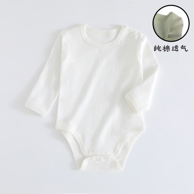 Newborn Baby Bodysuit Spring Autumn Undershirt Infant Sleepwear Kimono Style Triangle Bodysuit