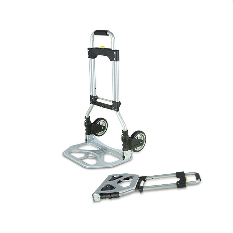 NLW-Power King Luggage Cart, Foldable Portable Delivery Trailer, Effortless Stair Climbing