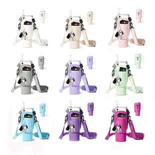 In Stock Amazon 40oz Tumbler Sleeve Neoprene Cup 30oz Insulated Water Bottle Holder Tumbler Bag Modern Portable