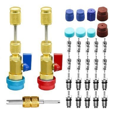 Car air conditioning repair tool R134a valve core valve needle quick replacement and removal tool