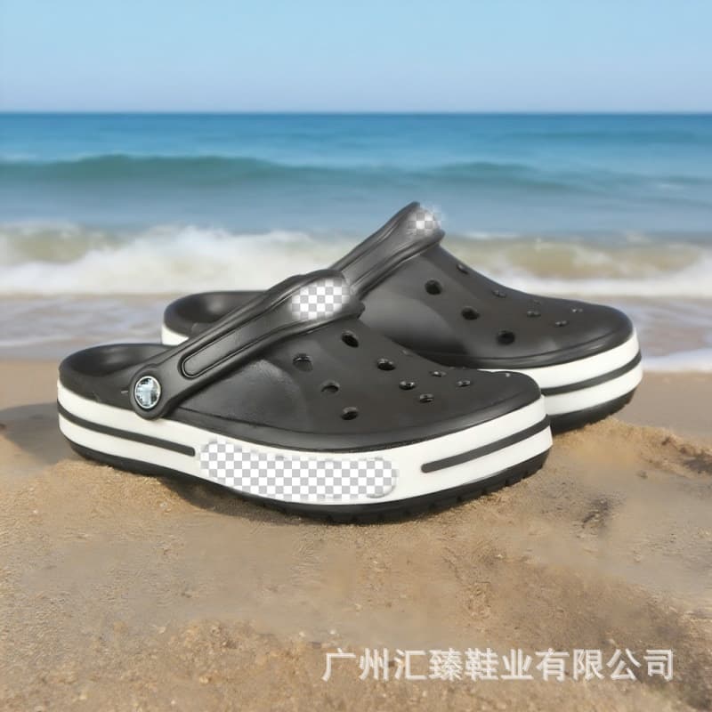 Cross Bayya Crocs Unisex Couple Style Fashion Versatile High Appearance Outdoor Beach Shoes for Home Wear