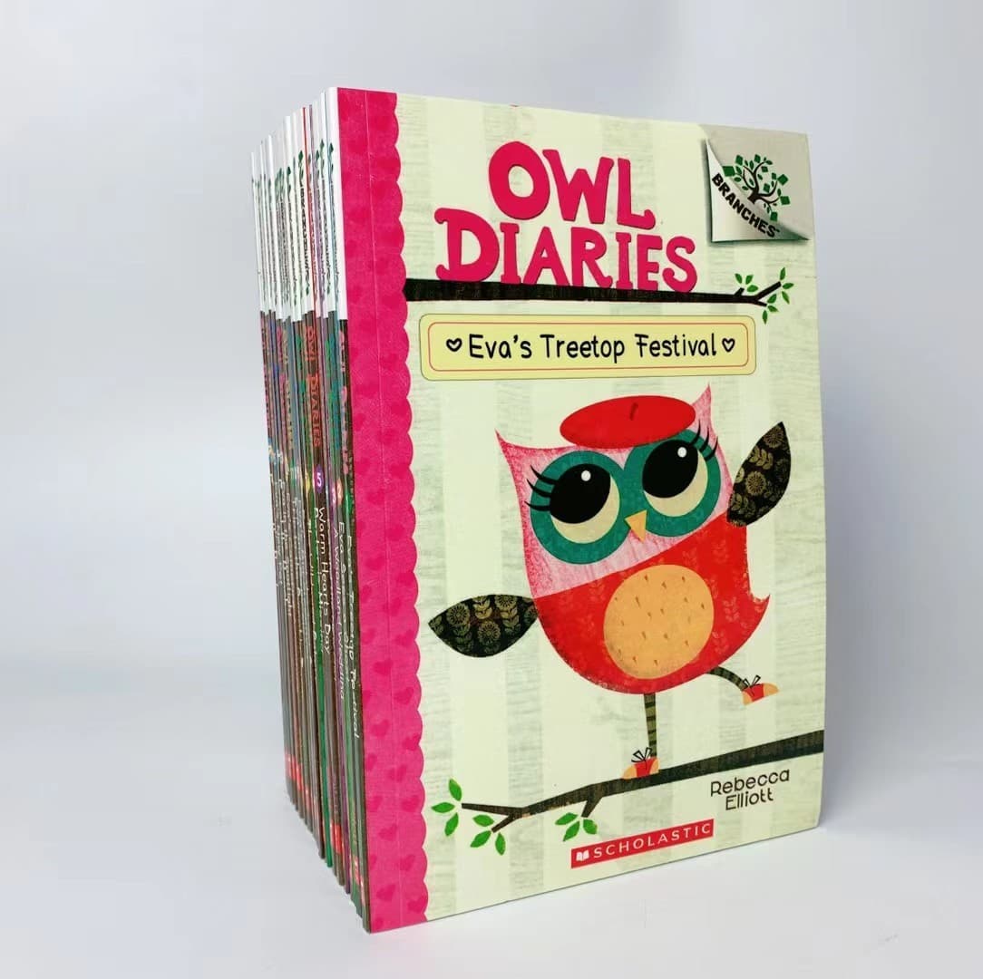 Click to read OWL DIARIES Owl Diary 20 volumes of children's English picture books Bridge Book Learning Tree Series