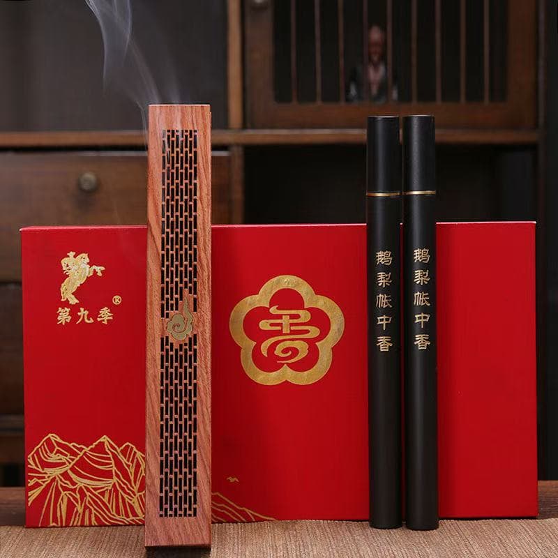 [Season 9] 10g Incense Sticks - Nha Trang Hainan Agarwood, Old Mountain Sandalwood, Black Agarwood, Goose Pear, Tent Incense for Home Use