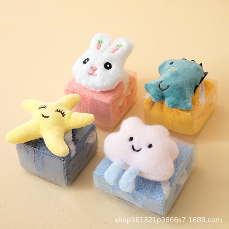 Creative Hangable Cute Hand Towels, Thickened Quick-Dry Absorbent Towels That Don't Shed or Fade