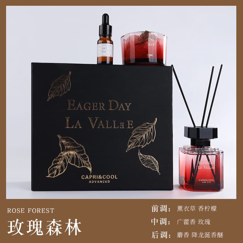 New Year Car Aromatherapy Luxury Fragrance Gift Box for Men, Long-Lasting Subtle Scent Car Perfume Interior Accessories Wholesale