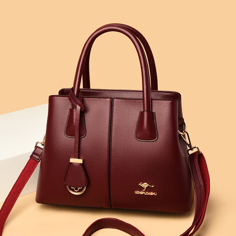 Crossbody Handbag for Women Middle-aged Mom 2026 New Fashion Ladies Tote Bag Large Capacity Shoulder Bag