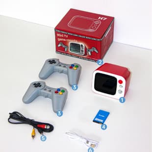 Hot H7 Retro Gaming Console Dual-Player Wireless Dual Handheld Mini Home HD TV Gaming Console