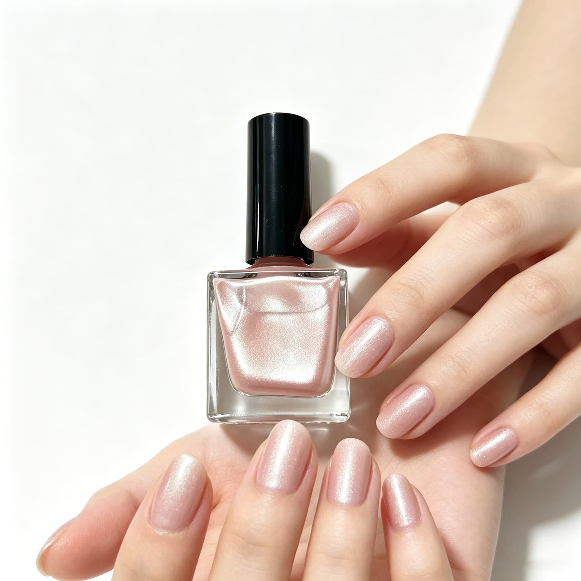 No Logo Metallic Nail Polish Pearlescent No-Bake Quick-Dry Non-Peelable Oil-Based Nail Polish Nail Art Wholesale
