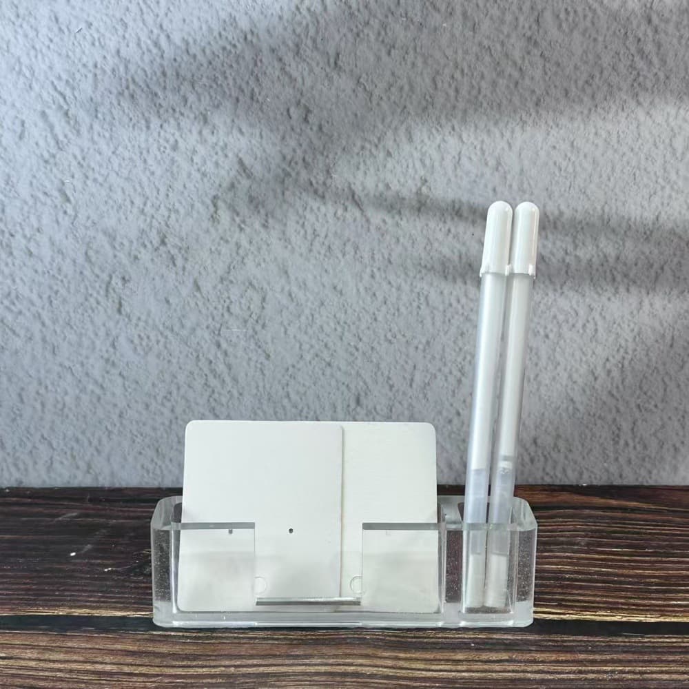S1879 Pen Holder Phone Stand Decorative Cement Plaster Mold DIY Silicone Mold