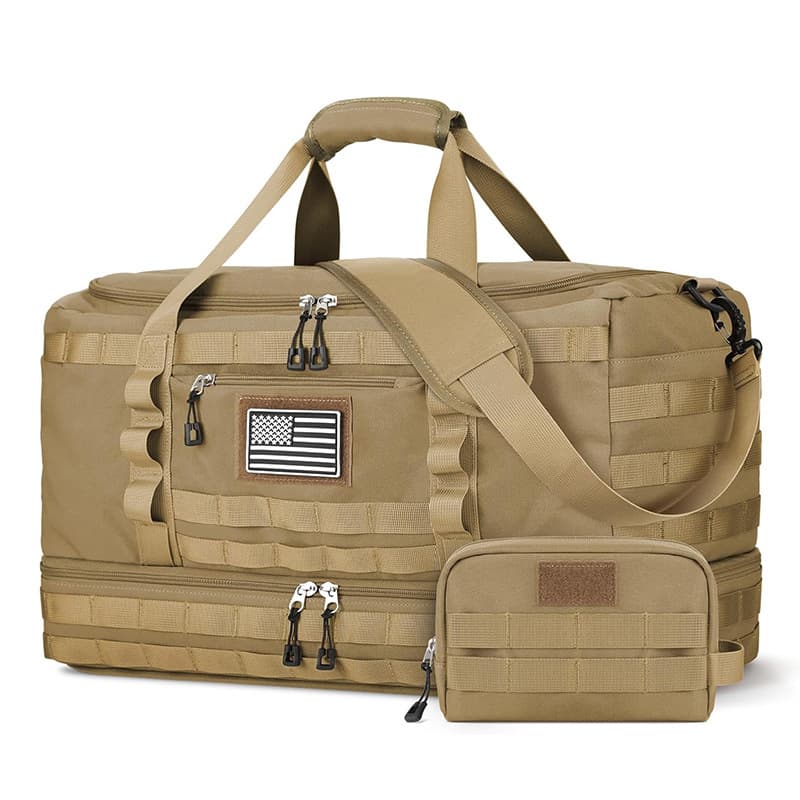 Cross-border Large Capacity Travel Bag Portable Storage Bag Fitness Sports Bag Portable Tactical Handbag Outdoor Picnic Bag