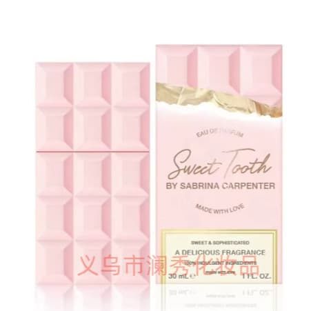 New cross-border chocolate 75ml Sweet Tooth, long-lasting fragrance for men and women, wholesale for foreign trade.