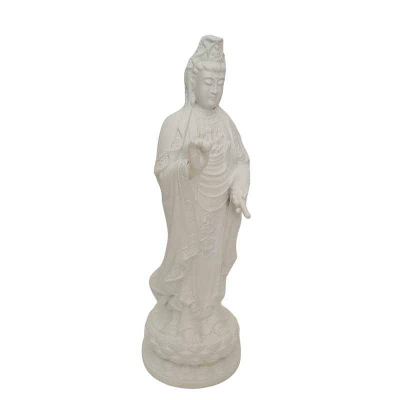 Resin Sculpture of Avalokitesvara Buddha Statue, Samantabhadra, Manjushri, Ksitigarbha Bodhisattva Gift, Wholesale Avalokitesvara Statue