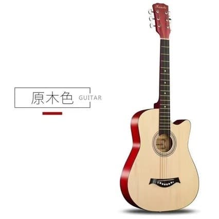 38-inch Acoustic Guitar for Beginners, Large Stock Available, Suitable for New Learners