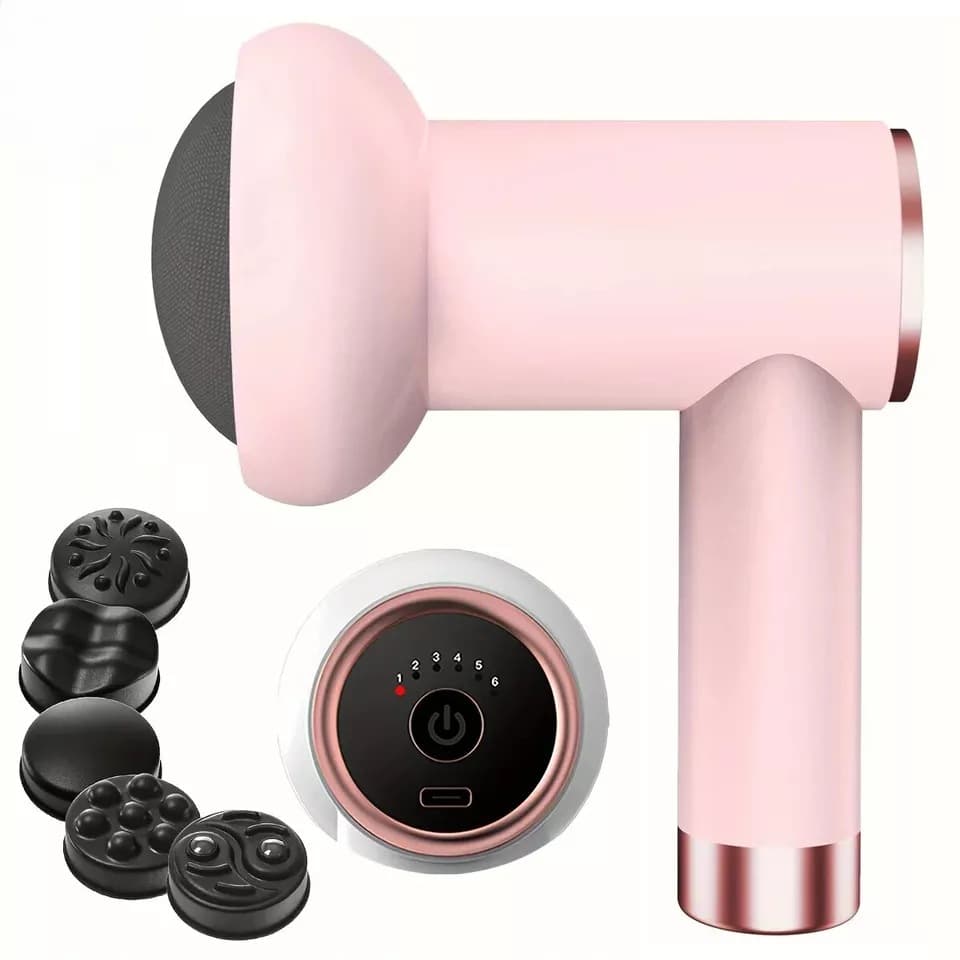 Electric massager for cervical vertebra, lower back, and legs to dredge meridians, handheld massager, whole body multifunctional fat pusher for home use