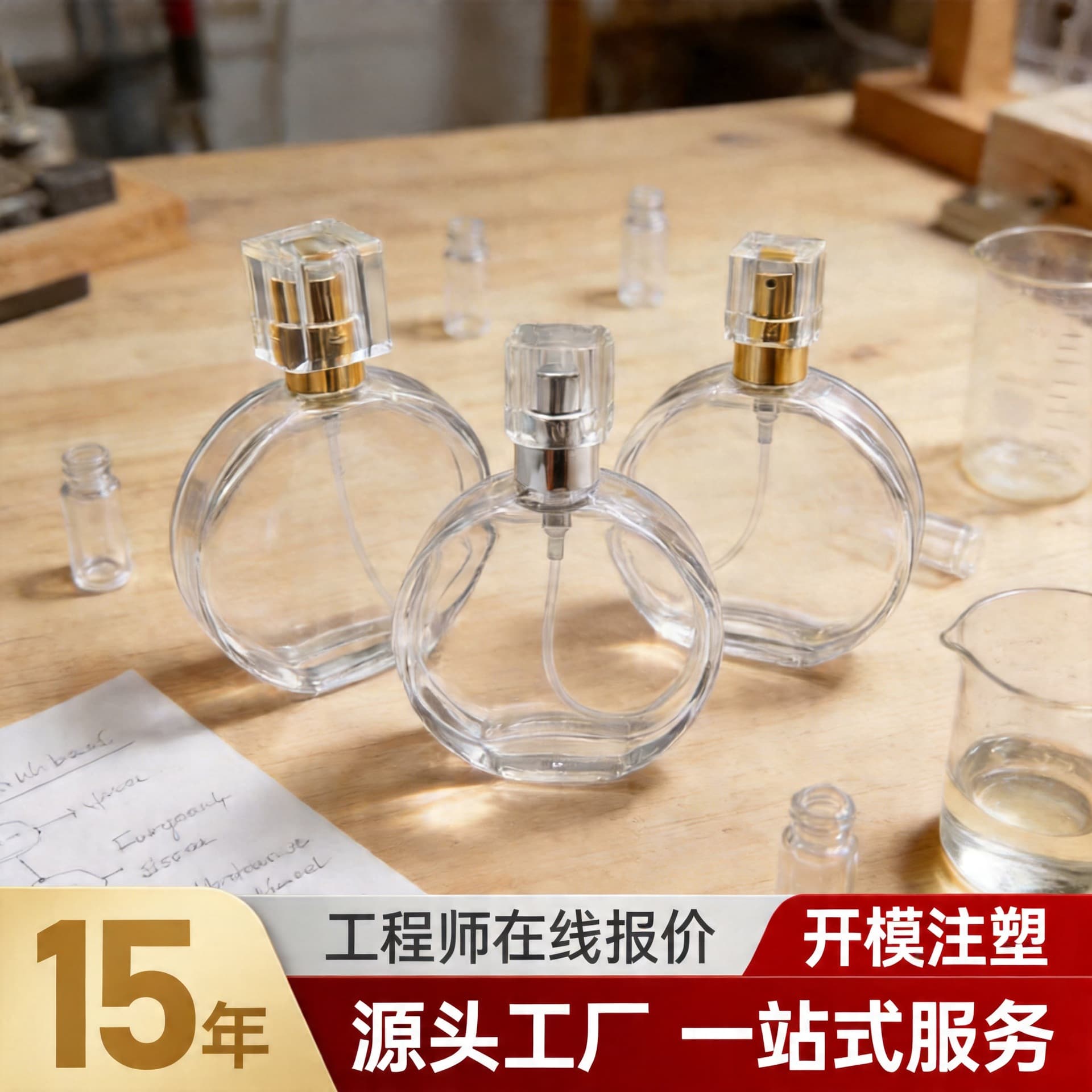 Hot Selling Perfume Bottle Cap ABS Acrylic Empty Bottle Universal Perfume Bottle Cap Factory Stock