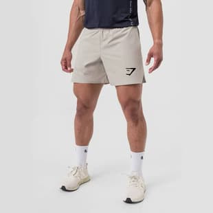 Men's 3/4 Length Elastic Running Fitness Muscle Quick-Dry Track Sports Shorts, Trendy Brand Quick-Dry Athletic Shorts