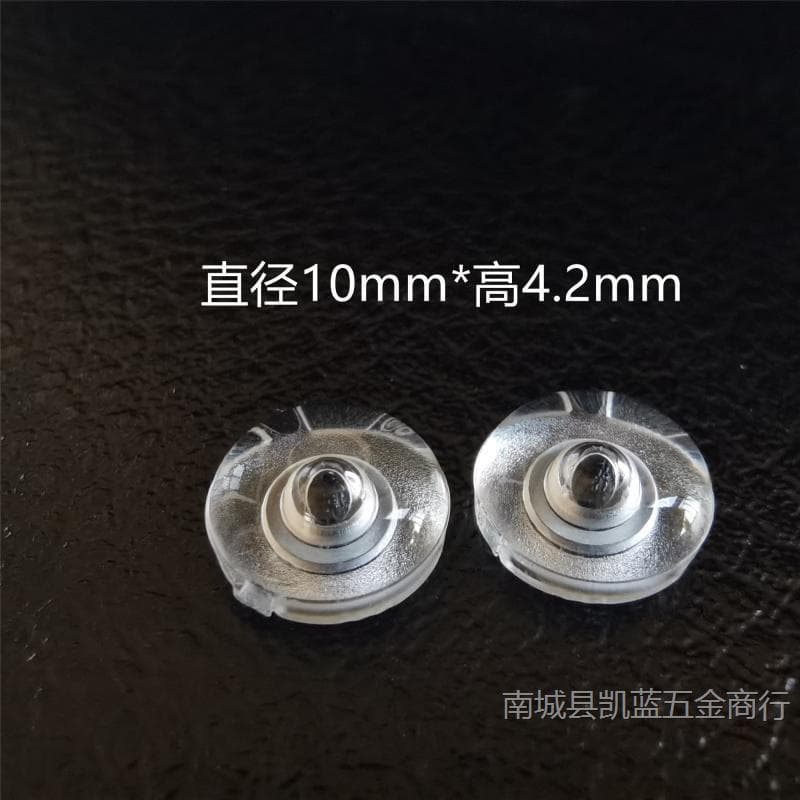 2835/3030 Diffuse Beaded Surface φ10mm Light Box Lens 170-Degree Ultra-Thin Light Box Ceiling Light Optical Lens