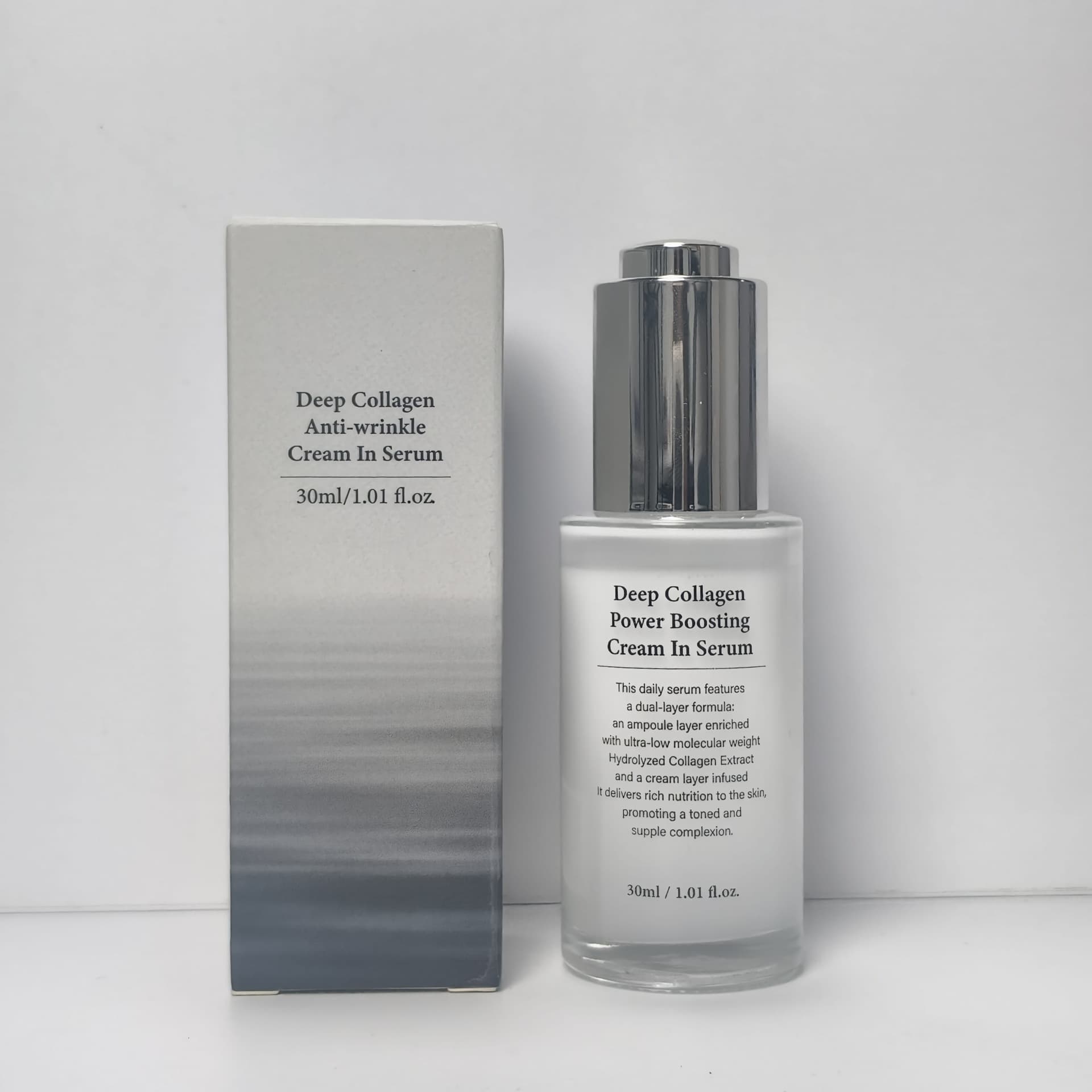 Collagen Serum Firming Moisturizing Skin Hydrating Dual-Layer Serum