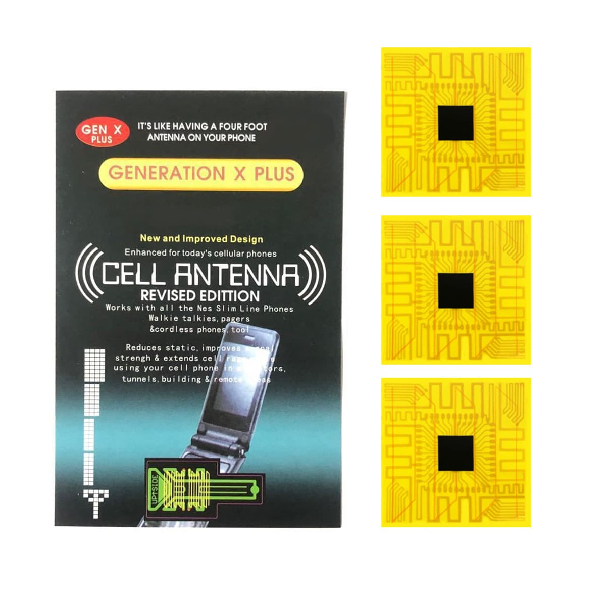 Toppin Mobile Phone Walkie-Talkie Drone Signal Amplifier 2G 5G Enhancer Patch for Mountainous Areas Cellar Lightweight