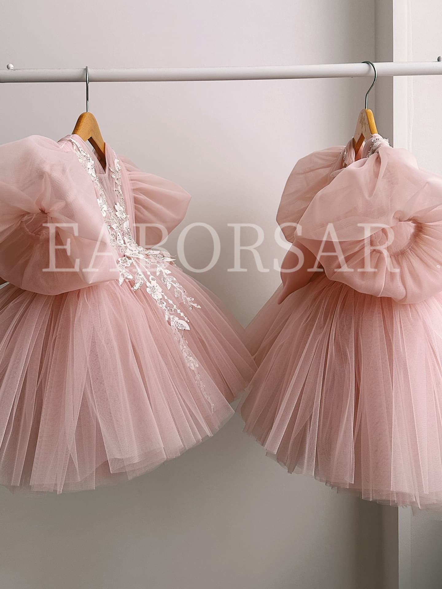 2026 New Girls Princess Dress Tulle Sweet and Cute Baby European and American One-Year-Old Children's Party Dress Factory Direct