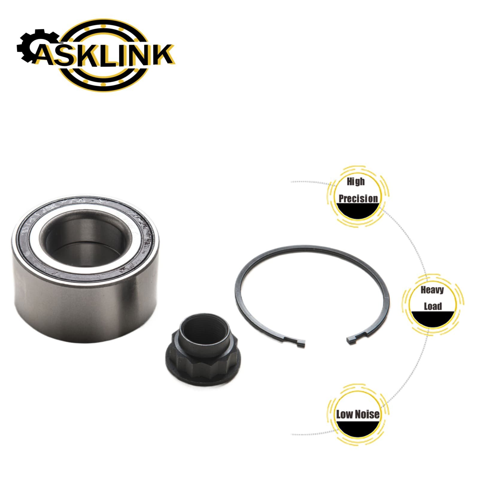 VKBA6827 Front Wheel Bearing Repair Kit for Toyota: Belta/IQ/Urban/Verso/Yaris