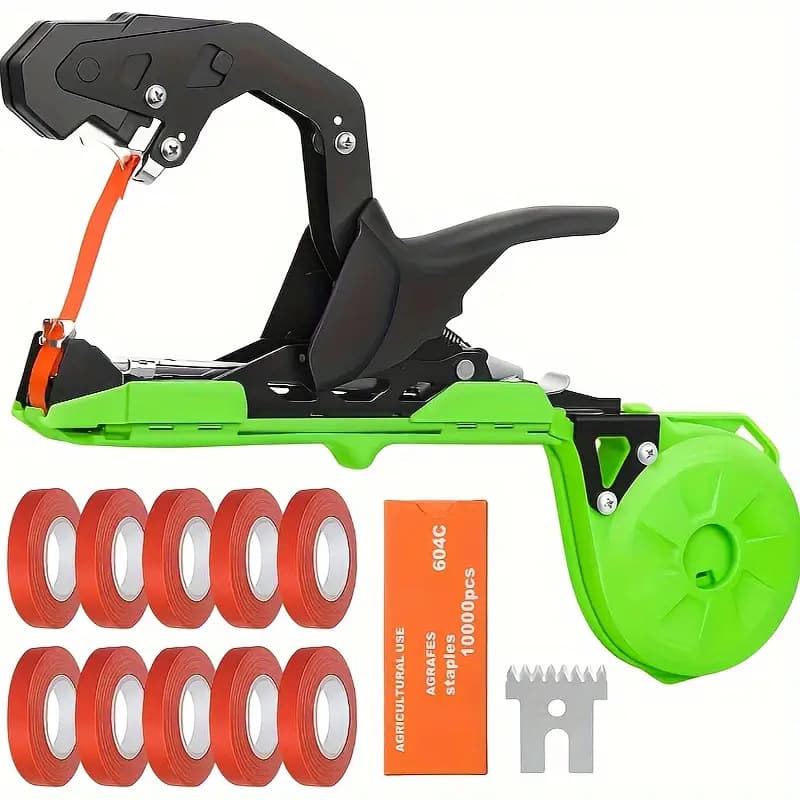 Lightweight New Model Tying Machine, Grape Tomato Cucumber Kiwi Vegetable Green Elbow Branch Tying Machine, Nail Tying Tool