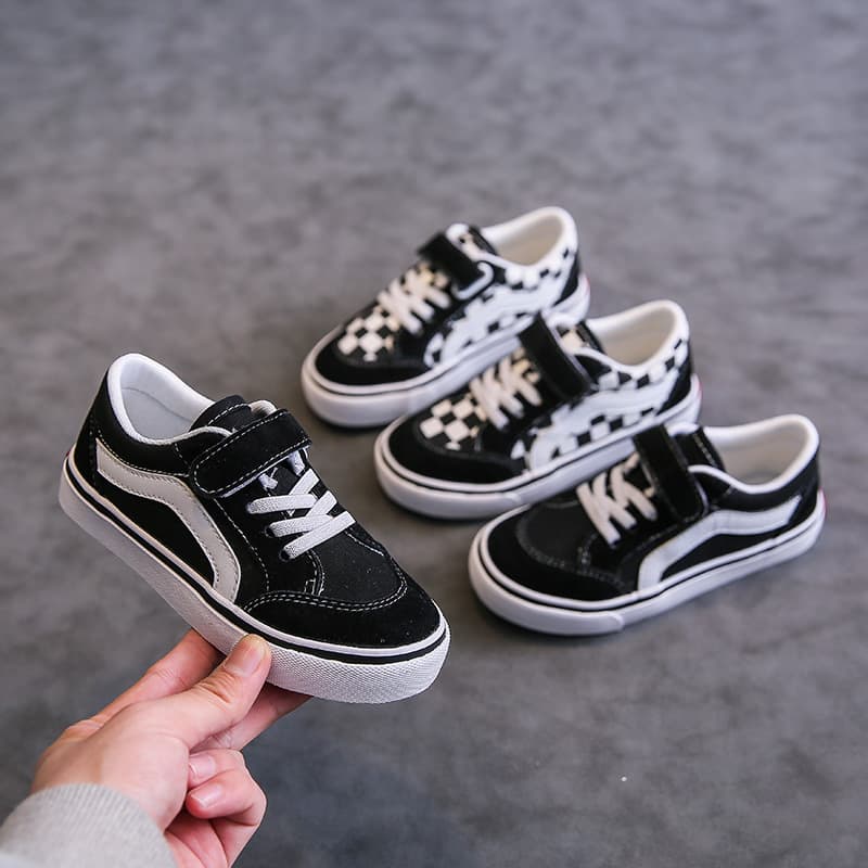Children's Canvas Shoes 2026 Spring New Arrival Boys and Girls Breathable Sneakers Toddler Kids Sports Shoes Soft Sole Walking Shoes