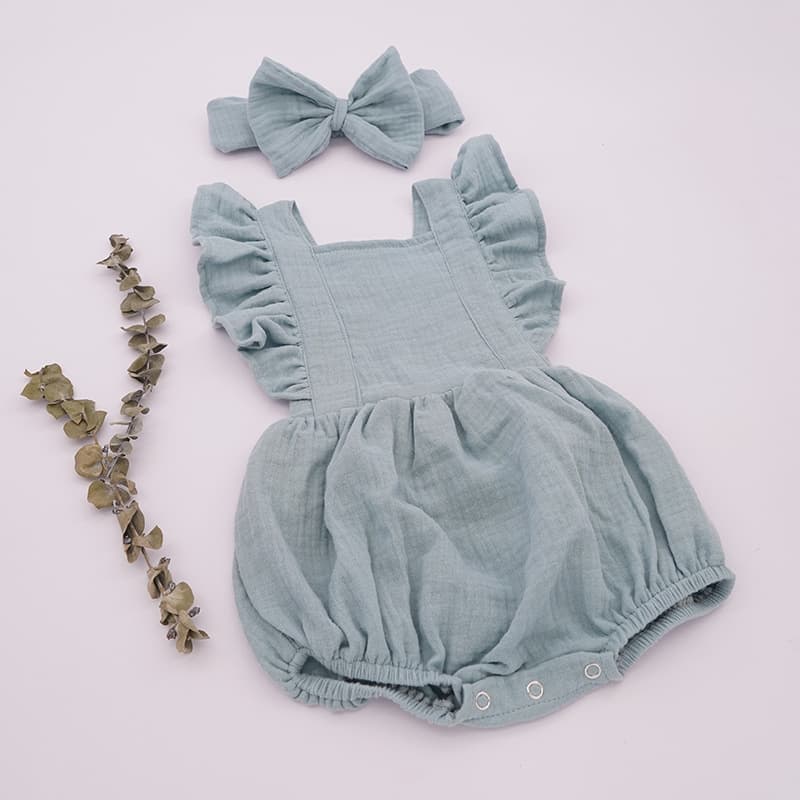 2021 New Baby Romper Crawling Suit Cross-Border Ins Baby Photo Birthday Dress Children's Bodysuit
