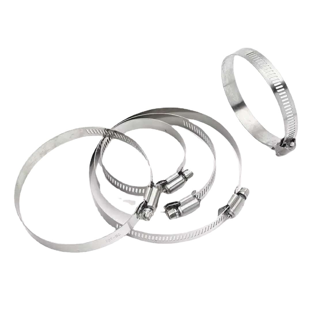 Mingya Factory Supply American Style Stainless Steel Hose Clamp 201 Hose Clamp Fire Communication Hoop Gas Pipe Clamp